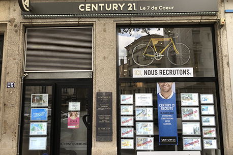 Agence immobilière CENTURY 21 Le 7 de Coeur, 69007 LYON