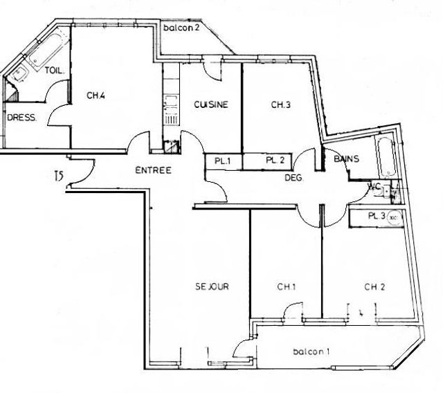 Appartement F5 à vendre - 5 pièces - 115.27 m2 - LYON - 69007 - RHONE-ALPES - Century 21 Le 7 De Coeur