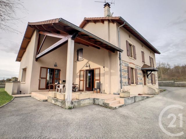 maison à vendre - 8 pièces - 190.21 m2 - MEYRIEU LES ETANGS - 38 - RHONE-ALPES - Century 21 Le 7 De Coeur