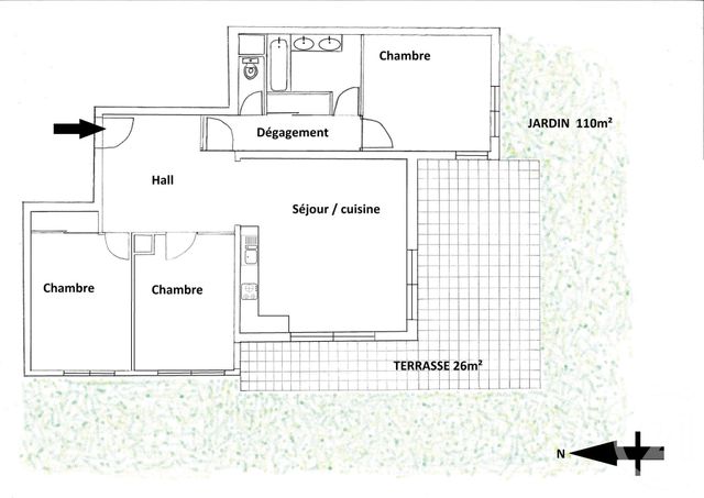 Appartement F3 à vendre - 3 pièces - 88.87 m2 - LYON - 69003 - RHONE-ALPES - Century 21 Le 7 De Coeur