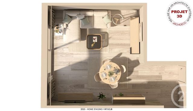 Appartement F3 à vendre - 3 pièces - 78.65 m2 - LYON - 69007 - RHONE-ALPES - Century 21 Le 7 De Coeur