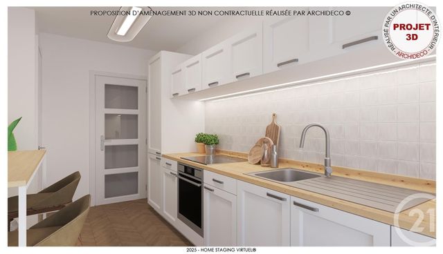 Appartement F5 à vendre - 5 pièces - 133.32 m2 - LYON - 69007 - RHONE-ALPES - Century 21 Le 7 De Coeur