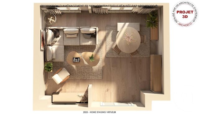 Appartement F4 à vendre - 3 pièces - 90.09 m2 - LYON - 69008 - RHONE-ALPES - Century 21 Le 7 De Coeur