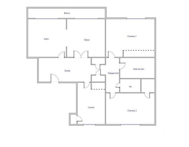 Appartement F4 à vendre - 4 pièces - 87.1 m2 - LYON - 69007 - RHONE-ALPES - Century 21 Le 7 De Coeur