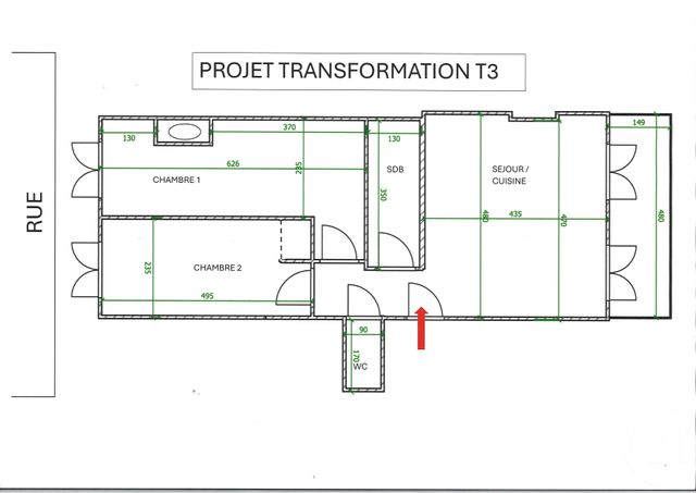 Appartement F2 à vendre - 2 pièces - 57.0 m2 - LYON - 69007 - RHONE-ALPES - Century 21 Le 7 De Coeur