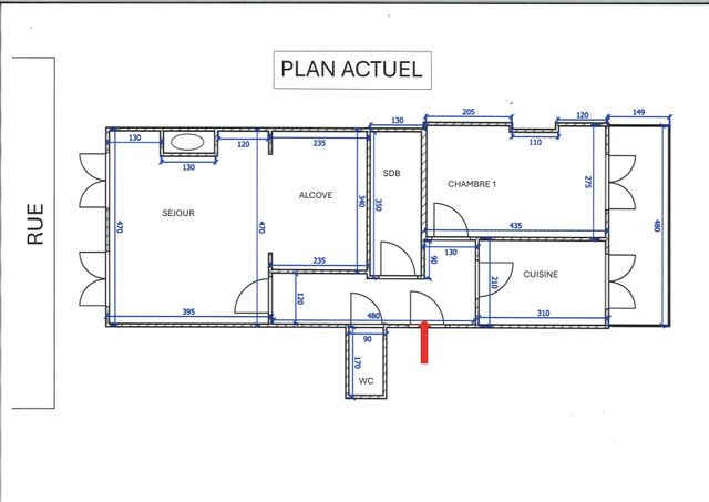 Appartement F2 à vendre - 2 pièces - 57.0 m2 - LYON - 69007 - RHONE-ALPES - Century 21 Le 7 De Coeur