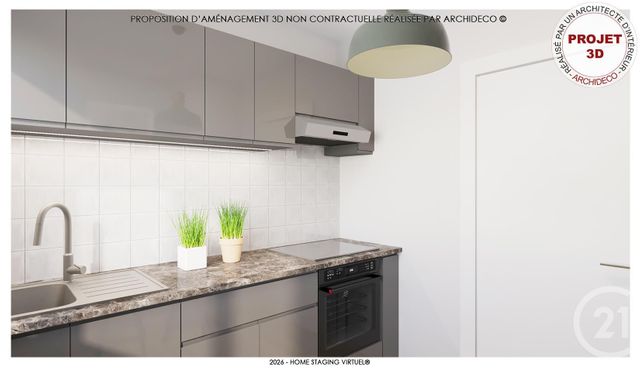 Appartement F3 à vendre - 3 pièces - 64.74 m2 - LYON - 69003 - RHONE-ALPES - Century 21 Le 7 De Coeur