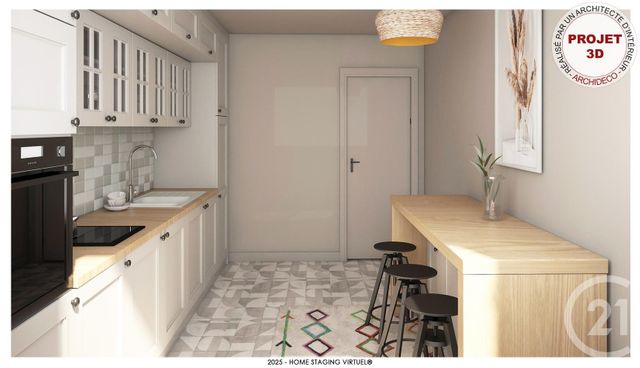 Appartement F3 à vendre - 3 pièces - 78.65 m2 - LYON - 69007 - RHONE-ALPES - Century 21 Le 7 De Coeur