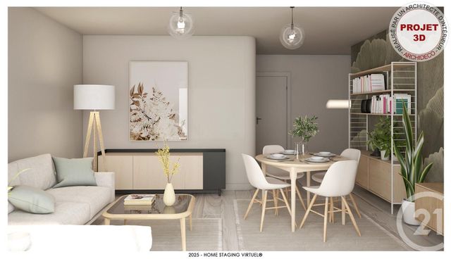 Appartement F3 à vendre - 3 pièces - 78.65 m2 - LYON - 69007 - RHONE-ALPES - Century 21 Le 7 De Coeur