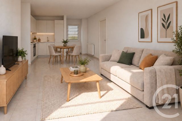 Appartement F3 à vendre - 3 pièces - 63.7 m2 - LYON - 69007 - RHONE-ALPES - Century 21 Le 7 De Coeur