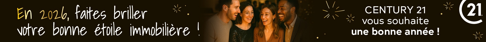 Bonne année 2026 de la part de Century 21